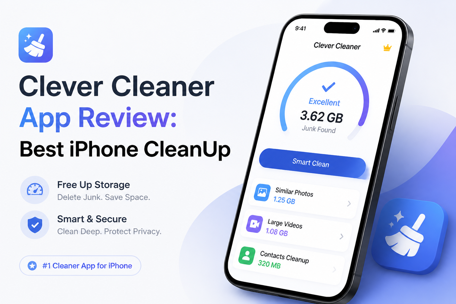 Clever Cleaner App Review 2026: Best iPhone CleanUp