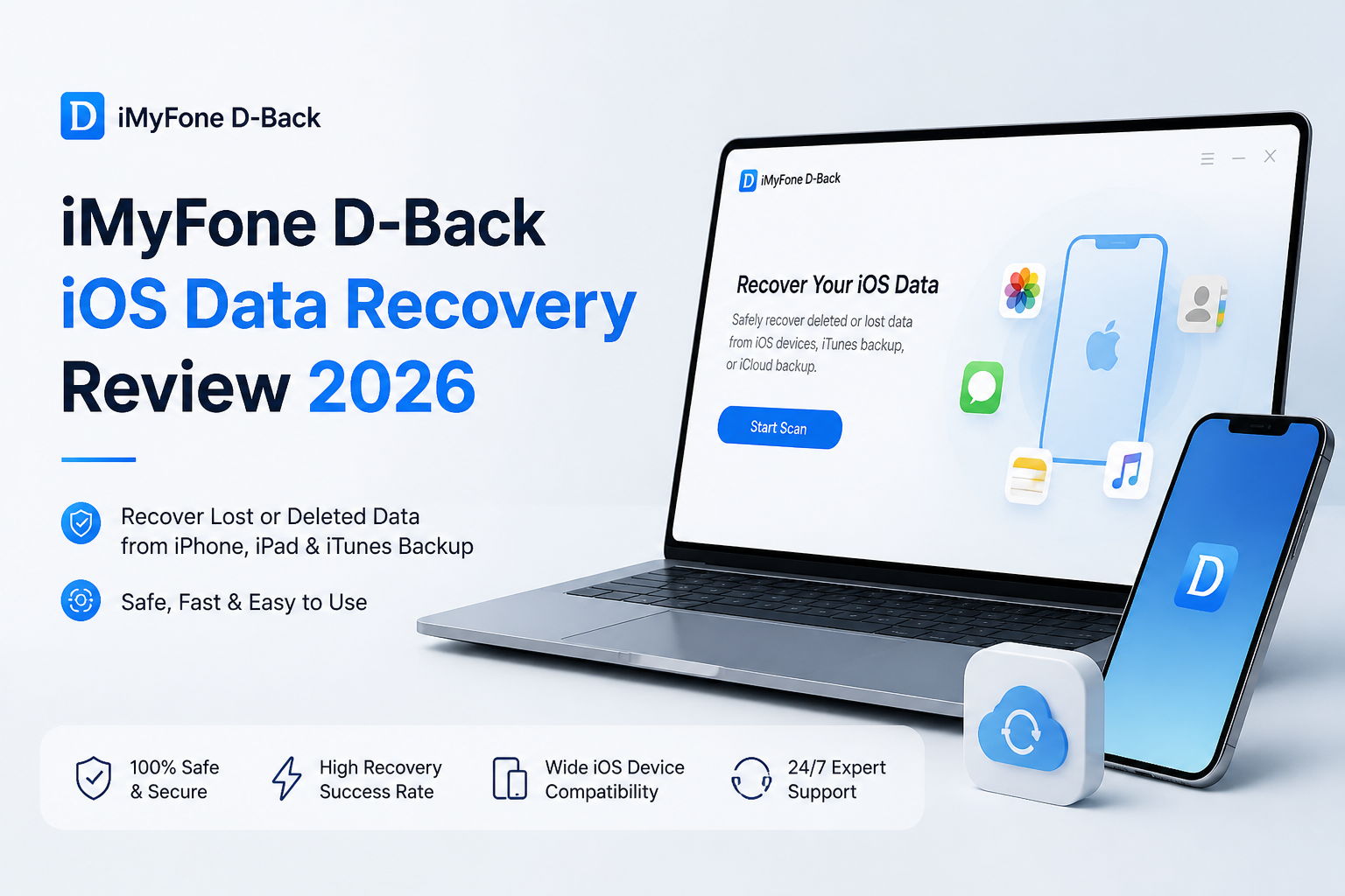 iMyFone D-Back iOS Data Recovery Review 2026