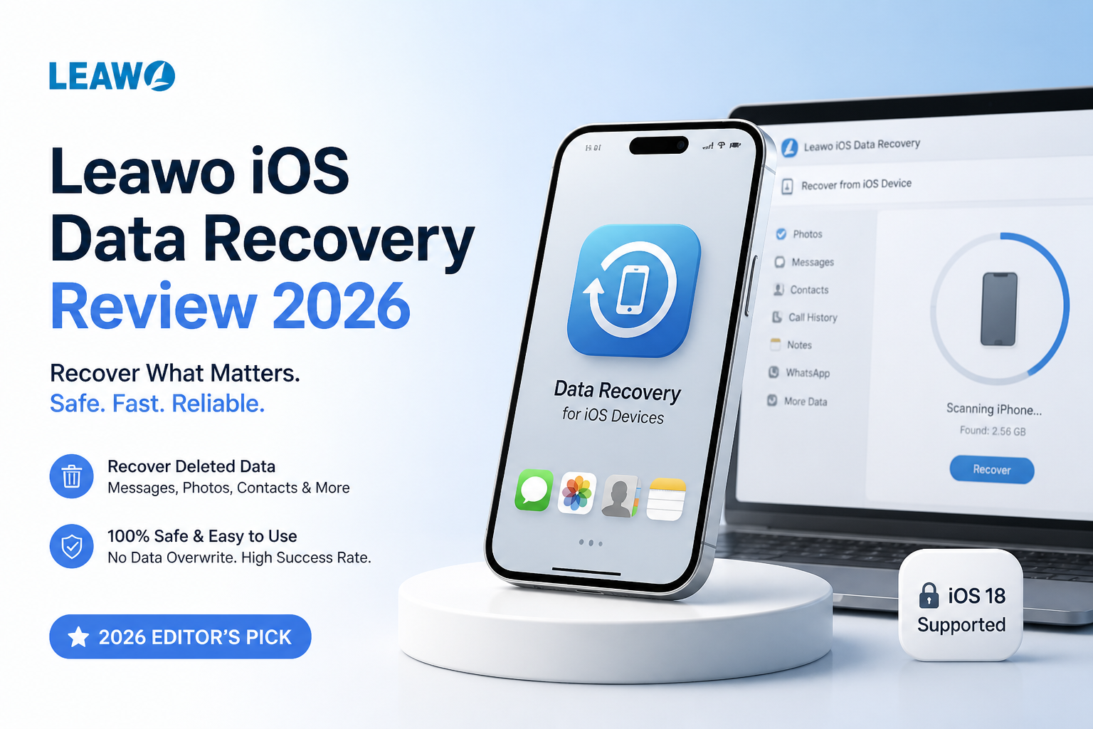 Leawo iOS Data Recovery Review 2026