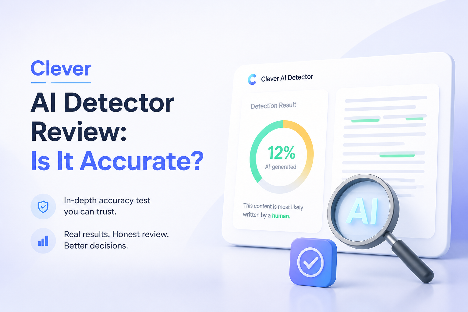 Clever AI Detector Review: Is It Accurate?
