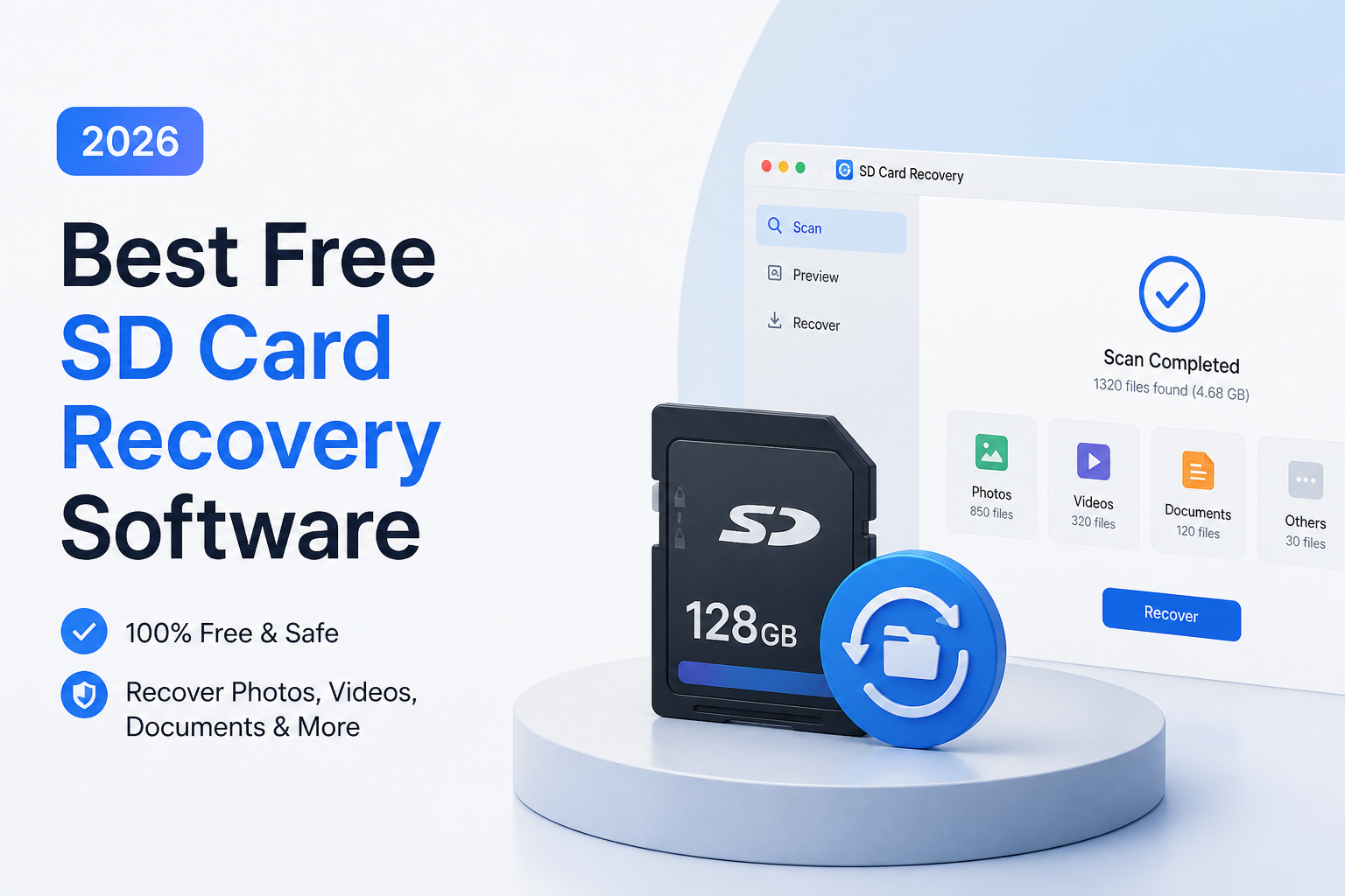 Best Free SD Card Recovery Software in 2026