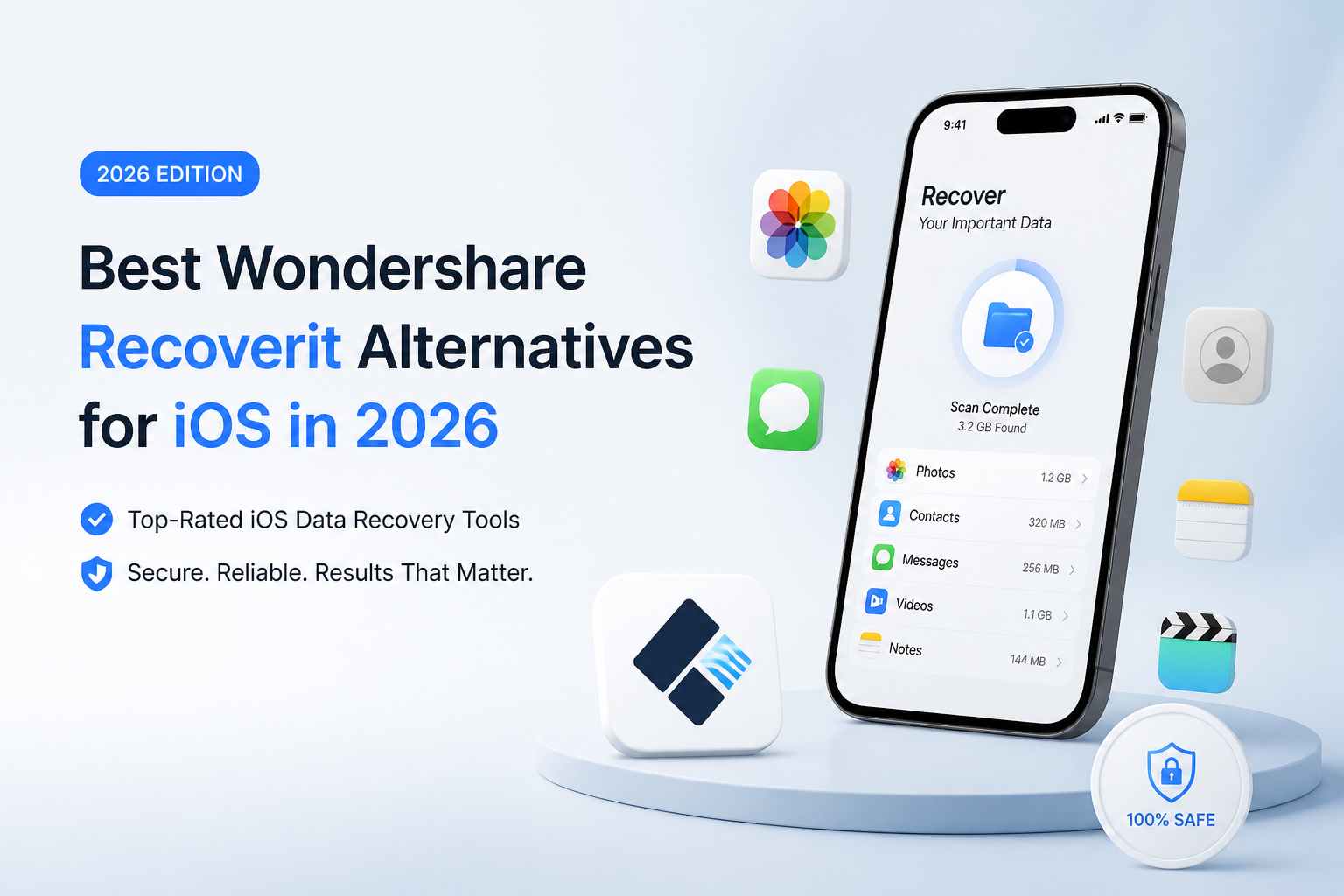 Best Wondershare Recoverit Alternatives for iOS in 2026